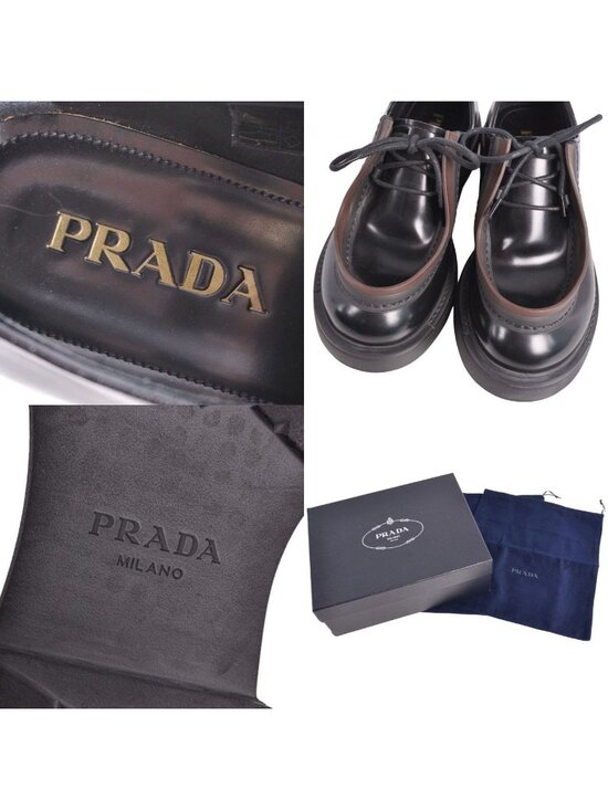 Prada Loafers Diapason Moccasins Leather Shoes main image 7